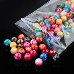 20-100pcs Zipper Sealed Bags Clear Ziplock Plastic Bags Jewelry Food Packing Reclosable Storage Zippers Sealing Pouch Wholesale