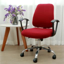 Office Chair Cover With Back Computer Game Seat Cover Solid Universal Spandex Anti-dust Elastic Armchair Slipcover