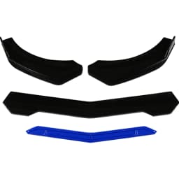 For Porsche Panamera 2012-2022 Car Front Bumper Lip Chin Spoiler Splitter Diffuser Body Kits Trim Air Dam Protector 6 colors