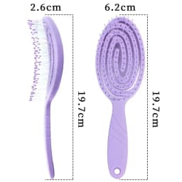 Relaxing Elastic Massage Comb Portable Hair Brush Massage Brush Brushes Head Combs Scalp Massage Brush Wet And Wavy Bundl