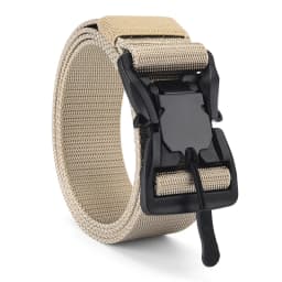 Plus Large Size 140 160 180cm Men's Belt Nylon Casual Belt Canvas Multi-functional Tactical Quick Release Magnetic Buckle Belt