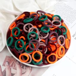 20-100Pcs Hairband Mixed Color Small Elastic Rubber Bands Hair Accessories For Woman Girls Kids Ponytail Holder Scrunchies Gifts