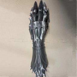 Medieval Knight Goth Vintage Mechanical Long Gloves Tactical Punk Hand Armor Man Woman 3D Pringting Cosplay Props