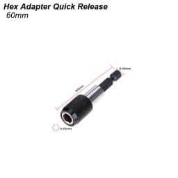 Magnetic Screwdriver Hex Adapter Quick Release Drill Bit Change Extension Set Batch Extender Self-lock Bar Chuck Nut Screw Tool