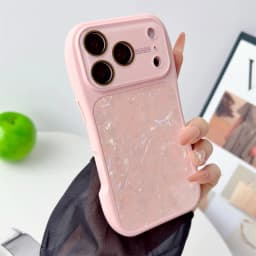 Colorful Shell Pattern Glitter Phone Case For iPhone 18 17 16 15 14 13 Pro Max Shockproof Cover with Camera Control Slide Button