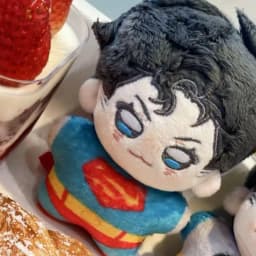2026 New Anime Superman Clark Kent Plush Batman Bruce Wayne Plush Pendant Doll Classic Hero Plushie Movie Peripherals Fans Gift