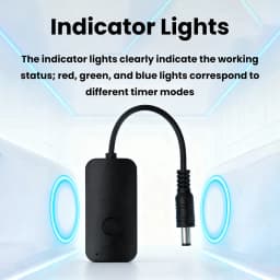DC 9-12V Router Automatic Reset Line Timing 24/48/72 Hours Automatic Power-off Home Switch Controller Line DC5.5x2.1mm Interface