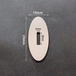 1Pc Knife Finger Guard Bolster Pommel Brass Stainless Steel DIY Knife Handle Hand Guard Blanks Fixed Blade Knife Making Parts