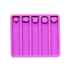 Bookmark Resin Molds DIY Keychain Moulds Bookmark Making Craft Accessories Epoxy Resin Casting Molds for DIY Resin Craft