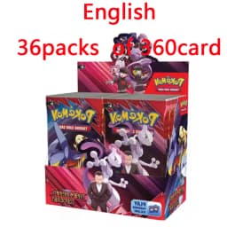 Pokem Card 360Pcs Prismatic Evolutions PHANTASMAL FLAMES Scarlet Violet 151 Black Bolt English Booster Battle Transaction Card
