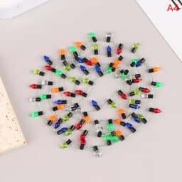 1PC Fake Lights String Christmas Good Decoration Dollhouse Mini Furniture Accessories String Lights Party Decoration