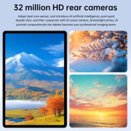 CHOTOG NEW Pad 7s Pro Tablet 10.1 Inch Android 15 Tab PC 16+32MP Camera 10000mAh Face Unlocked 5G Dual SIM Long Battery Wifi GPS Tablets For Children's Kids With Keyboard Laptop