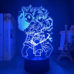 Acrylic 3d Lamp Anime Hunter X Hunter Killua and Gon for Bedroom Decor Nightlight Birthday Gift Led Night Light Manga Hxh Killua