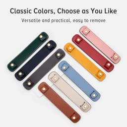 CRAZYSMITH Bag Strap Decompression Shoulder Pad For Goyard Wide Leather Shoulder Handle Fixing Clip Anti-slip Bag Accessories