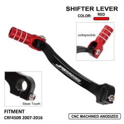 Motocycle CNC Foldbale Gear Shift Lever Shifter Pedal Brake Pedal For HONDA CRF450R CRF250R CRF 450R 250R 250 450 R 230F 250RX