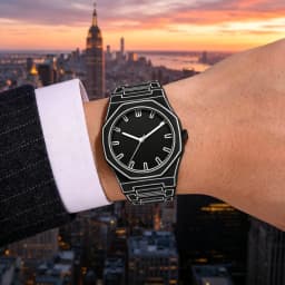 2026 New Silicone Comic Design Quartz Watch Classic Anime Lines Men's Watch Strap Sports Watch Men