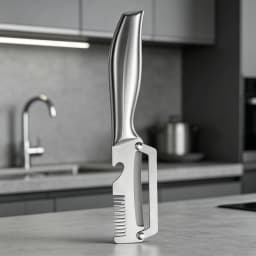 Stainless Steel Peeler Kitchen Sharp Fruit Vegetable Peeler Non-slip Handle Comfortable Grip Easy To Operate for Home Daily Use