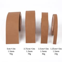 2Meters DIY Crafts Leather Strips Strap for Bag Accessories Coffee Brown Handbag Handles Decor Belt Watch Straps Leathercrafts