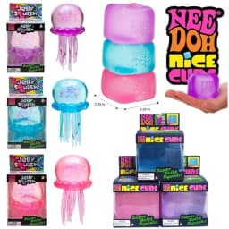 100+ Pieces NEEDOH Squishy Figures Blind Box Surprise Toys Slow Rising Soft Fidget Toys Featuring Giant Gorilla Moai Head P