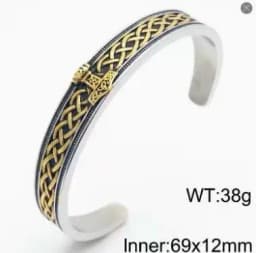 Stainless Steel Bangle for men Vintage Viking Rune Amulet Bracelet Jewelry Scandinavian Punk Hip Hop Wrist Gift for Girls