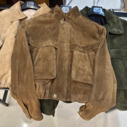 YOLOAgain 2025 Autumn New Suede Bomber Jacket Coat Women Real Sheepskin Grained Leather Jacket Ladies