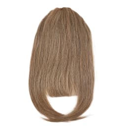 Human Hair Bangs Clip-In Hair Extension for Women 8inch 20g Front 3 clips in Straight Remy Natural Human Hair Fringe All Colors