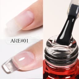 AS Rubber Base Coat UV Gel Colorful Gel Nail Polish Semi Permanent Tempered Top Coat UV LED Nail Art Manicure Nail Varnish