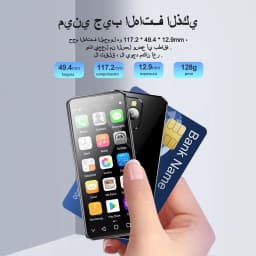 SERVO 16MAX Mini Pocket 4G LTE Smartphone Android 10 4GB+128GB Dual SIM Play Store WiFi OTG Face Unlock 4.0" Small Mobile Phone