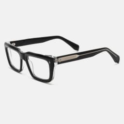 Thicken Acetate Glasses Frame Men Vintage Square Myopia Prescription Eyeglasses Frame Reading Glasses Luxury Brand Eyewear