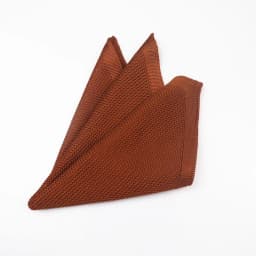 2025 Winter Design Mens Knitted Pocket Square Khaki White Solid Color Handkerchief Wedding Groom Suit Accessories Daily Hanky