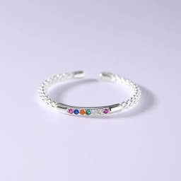 925 Sterling Silver Sanding Face Adjustable Rings For Women Ladies Elegant Luxury Quality Jewelry Accessories Jewellery