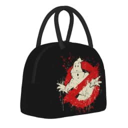 Ghostbuster Insulated Lunch Bag Cooler Bag Reusable,Meal Container High Capacity Tote Lunch Box Food Storage Bags