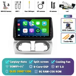 Android 16 Carplay Auto Screen Car Radio Multimedia Player For Opel Combo Corsa Tigra 2001-2011 Autoradio Stereo 2Din Head Unit