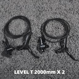 SRAM LEVEL T BRAKE MTB Bike Bicycle Part Hydraulic DB3 Disc Brake Front & Rear Black 850 1600mm