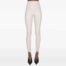 TWOTWINSTYLE Solid Spliced Folds Chic Trousers Female High Waist Slimming Streetwear Minimalist Women's Pants Autumn New Fashion