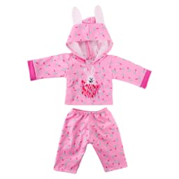 Doll Clothes 2Pcs/Set Clothes+Hat Daily Cute Outfit Pajamas For 43CM Baby Doll&18Inch American Doll Accessories,Girl DIY Toys