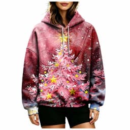 Women Fall And Winter Hoodie With Pet Pouch Oversized Pocket Colorful Print Sweatshirt For Dogs Long Sleeve Thin Hoodie Women