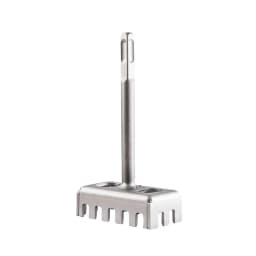 Electrical Box Square Hole Cutter & Slotting Tool - Square/Round Handle, Oscillating Socket Hole Saw for Brick, Concrete