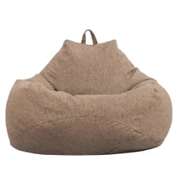 Lazy Sofas Cover Chairs Without Filler Comfortable Adults Bean Bag Chair Couch Living Room Bedroom Home Tatami Lounger Cover