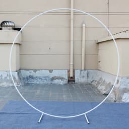 Metal Circle Stand Wedding Arche Round Balloon Arch Flower Gold Background Arch DIY Frame Birthday Party Baby Shower Decorati