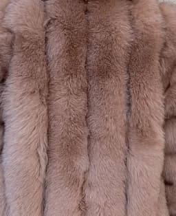 HUAQIUMEISI Real fox fur blankets suitable for autumn and winter home outdoor use with natural fox fur jacket blanket