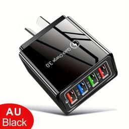 EU US Plug 3A USB Charger Multi Port 4 USB Quick Charge 3.0 For Phone Adapter Tablet Portable Wall Charger Fast Charger For Poco