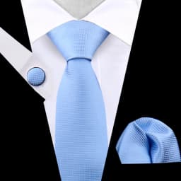 Business Tie For Men Set Necktie Cufflink Classic Handkerchief Suit For Wedding High Quality Stripe Tie Set Formal Gravata Gift