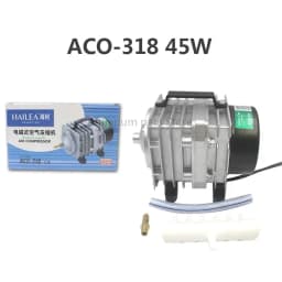 Hailea ACO-208 ACO-308 ACO-318 Electromagnetic Air Compressor Portable Koi Fish Tank Bubble Aquarium Air Pump Pond Aerator