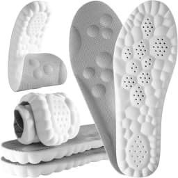 4D Cloud Insoles for Men Women Shock Absorption Inserts Soft Memory Foam Insoles for Shoes Boots Sneaker 1Pair/3Pair/5Pair/8Pair