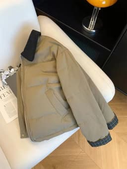 Winter Warm Puffer Jacket for Women Y2K Korean Loose Patchwork Thick Coats Harajuku Preppy All Match Puffer Outerwear Mujer