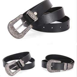 New Western Belts for Woman Plus Size Classic Pin Buckle Belts Genuine Leather Waistband Fashion Women Belt with Jeans Pants