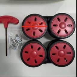 Luggage Wheel for Rimowa Suitcase Repair Replacement Load-bearing Wheels Special Trolley Case Silent Casters Luggage Accessories