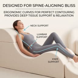 Multifunctional Convertible Lounge Chair, Reclining Sofa, Folding Bedside Bench, Suitable for yoga Relaxation in Bedroom