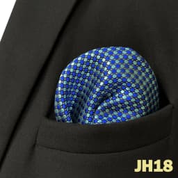 Pocket Square Handkerchief for Men Polka Dot Dots Plaid Check Checkered Suit Pocket Towel Hanky Mens Gift Wedding Business Party